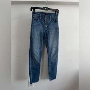 J Crew Factory Mercantile Toothpick Jean - size 24